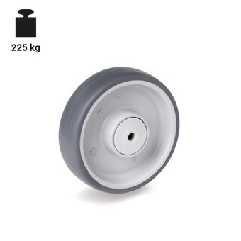 TR-71CC-W-Räder aus spurlosem thermoplastischem Gummi